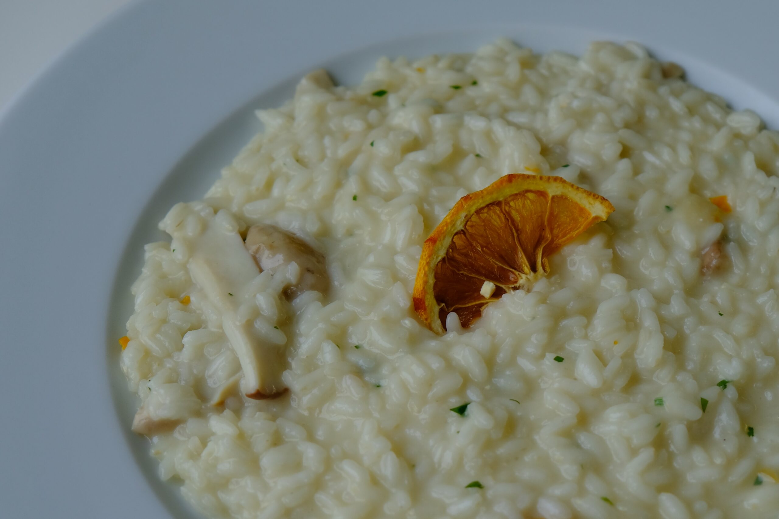 Un risotto fatto in casa